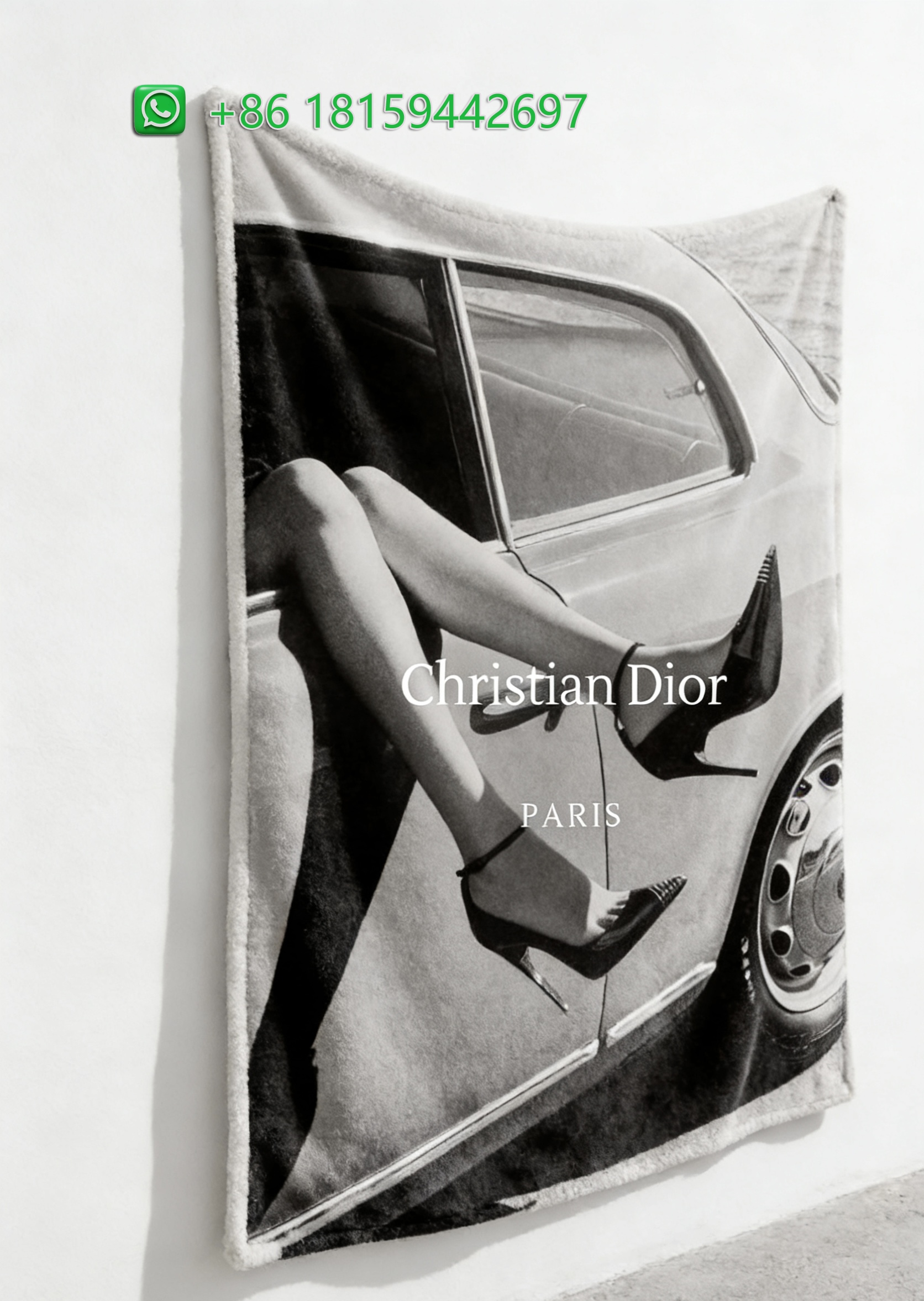 Dior Throw Blankets